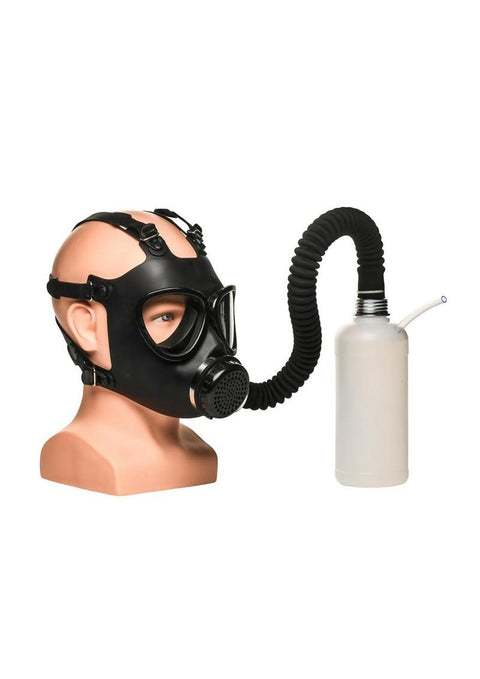 Gas Mask with Bottle