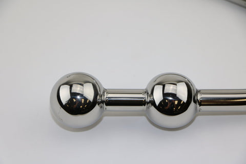 Stainless Steel Double Ball Anal Hook