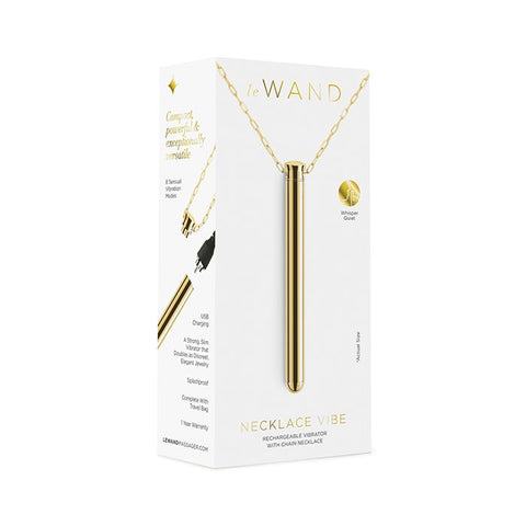 Le Wand Vibrating Necklace Gold