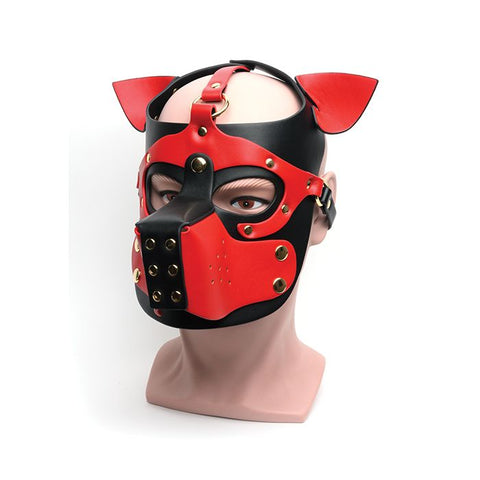 665 Pup Mask RED