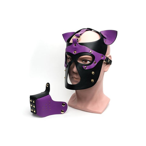 665 Pup Mask PURPLE