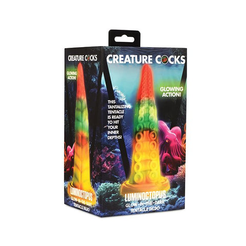 Luminoctopus Glow-in-the-Dark Tentacle Dildo