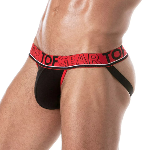 CHAMPION JOCKSTRAP BLACK | TOF