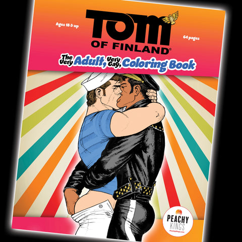 Tom of Finland Adult Coloring Book | Peachy Kings